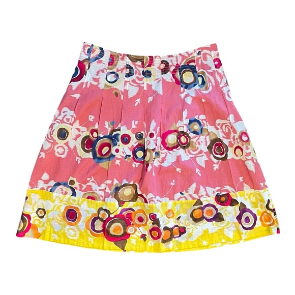 BCBG Max Azria Floral Pleated Skirt – Size 0 - Picture 1 of 5
